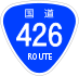 National Route 426 shield