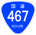 National Route 467 shield