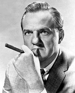 Black and white publicity photo of Karl Malden from the 1950s.