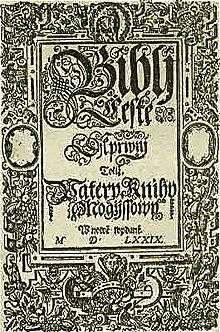 Bible of Kralice
