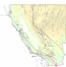 The fault is located in Southern California.