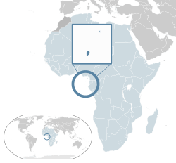 Location of  São Tomé and Príncipe  (dark blue)– in Africa  (light blue & dark grey)– in the African Union  (light blue)