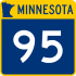 Trunk Highway 95 marker