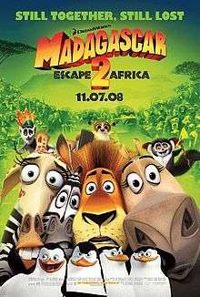 Madagascar Escape 2 Africa: Theatrical Release Poster