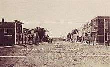 Doon, Lyon County, Iowa in 1922