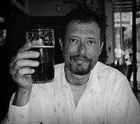 Malcolm Brenner enjoying a beer in San Francisco circa 2005