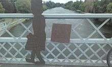 Art on Victoria bridge