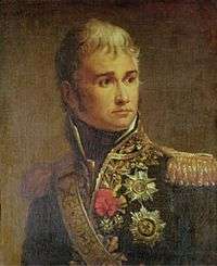 Marshal Lannes in French uniform with decorations