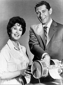 Marlo and Jan Murray with "Charge Account", 1961.