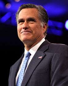 Former Massachusetts Governor and 2012 Republican Presidential nominee Mitt Romney
