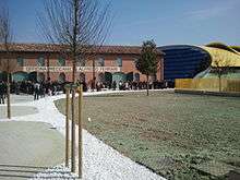 The Museo Enzo Ferrari in Modena.