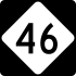 NC Highway 46 marker