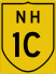 National Highway 1C marker