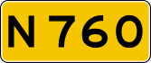 Provincial highway 760 shield}}