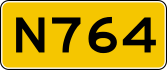 Provincial highway 764 shield}}