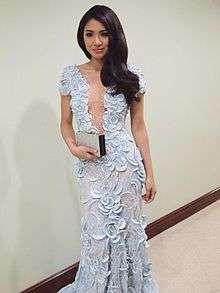 Nadine at Metro Manila Film Festival MMFF) Awards Night 2013