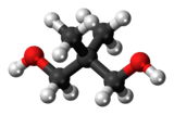Neopentyl glycol molecule