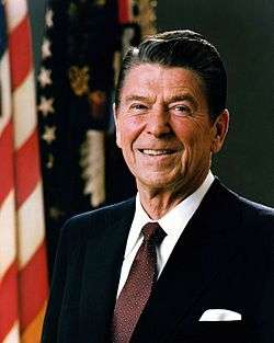 Official Portrait of President Reagan 1981.