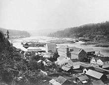Oregon City in 1867