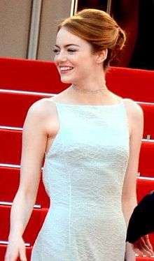 Emma Stone photographed at the 2015 Cannes Film Festival