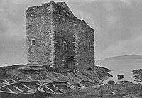Portencross Castle in 1900