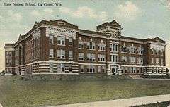 Main Hall/La Crosse State Normal School