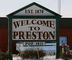 Preston, Iowa