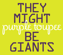 "Purple Toupee" cover art