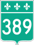 Route 389 shield