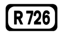 R726 road shield}}