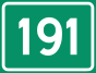 National route 191 shield