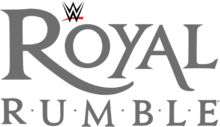 The current Royal Rumble logo, first used in 2015