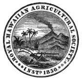 seal with plough and volcano