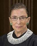 headshot portrait of Justice Ginsburg