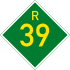 Provincial route R39 shield