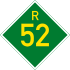 Provincial route R52 shield