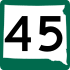 Highway 45 marker