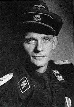 SS Obersturmbannführer Heinz von Westernhagen