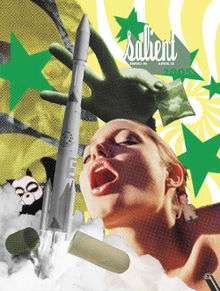 The cover of Salient magazine 11 April 2005, designed by Dave Batt