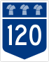 Saskatchewan Highway 120 shield