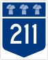 Saskatchewan Highway 211 shield