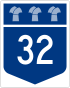 Saskatchewan Highway 32 shield