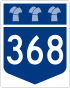 Saskatchewan Highway 368 shield