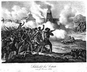 Battle of Cetate by Karl Lanzedelli