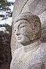Seated stone statue of Buddha at Samneung-gye Namsan in Gyeongju, Korea 02.jpg