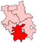 A medium constituency in the south of the county.