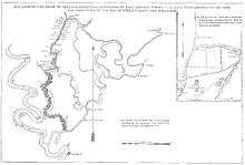 Map to accompany report of Rear Admiral Porter, showing route of the Steele's Bayou expedition.
