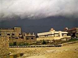  Supercell Thunderstorm in Larkana, Pakistan