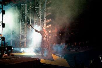 Sting entering the arena at Bound for Glory IV