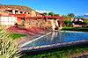 Taliesin West with a pool in the foreground